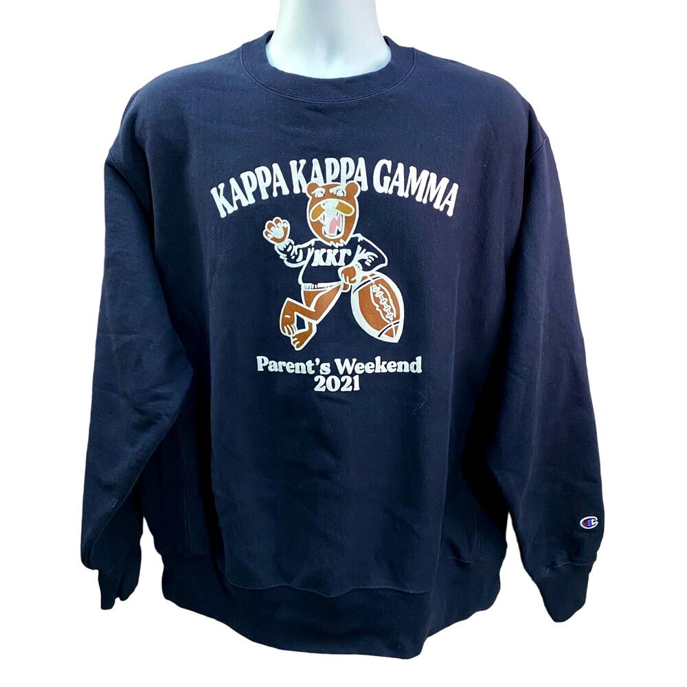 Champion Reverse Weave Kappa Kappa Gamma KKG Sorority  Size XL Vintage 90's